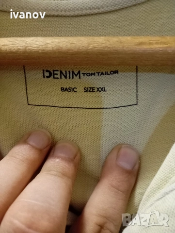 Tom Tailor Denim мъжка тениска ХХЛ размер , снимка 3 - Тениски - 55068711
