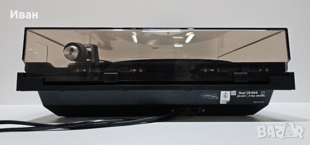 грамофон Dual CS 604, снимка 10 - Грамофони - 55247619