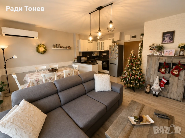 🏡 ПРОДАВА СЕ ПРОСТОРЕН ТРИСТАЕН АПАРТАМЕНТ С ВЕРАНДА В гр.СВЕТИ ВЛАС-област Бургас 🌊, снимка 6 - Апартаменти - 55004287