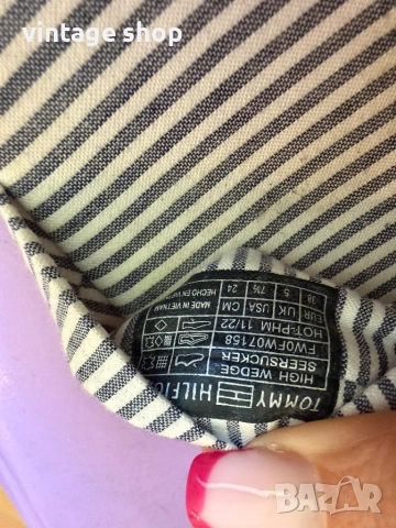 Сандали на платформа Tommy Hilfiger, размер 38, снимка 9 - Сандали - 54494453