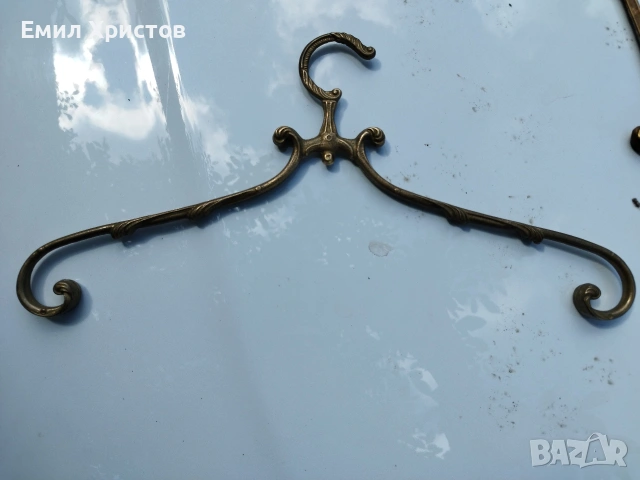 Месингови винтидж закачалки , снимка 2 - Антикварни и старинни предмети - 54760027