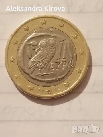монета от 1 евро , снимка 2 - Нумизматика и бонистика - 55590452