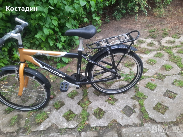 Детски велосипед.Winther I 350 Алуминиев  20 цола гуми,3 скорости. , снимка 6 - Велосипеди - 54171306