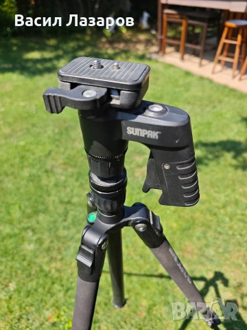 Статив SUNPAK ULTRA PRO 423, снимка 3 - Чанти, стативи, аксесоари - 55145317