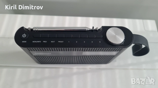 Medion MD43023 - DAB+,FM,RDS,Bluetooth, снимка 5 - Радиокасетофони, транзистори - 55136659