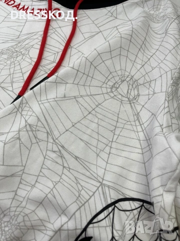 Marvel x SpiderMan оригинална мъжка тениска с качулка , L размер, снимка 8 - Тениски - 54587458