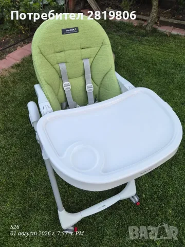 Бебешко столче за хранене - Peg Perego - Prima Pappa Follow Me, снимка 10 - Столчета за хранене - 55538520