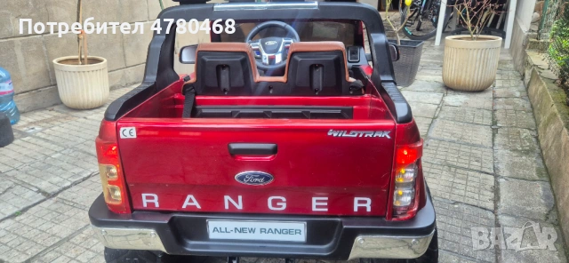 Акумулаторен джип Ford Ranger, снимка 3 - Електрически играчки - 54163388