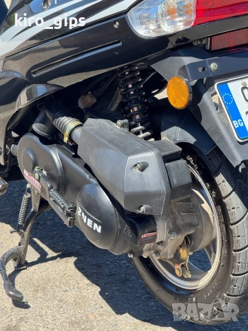 Мотопед/скутер Sunsto Znen, 4-тактов, 50 cc,10″ джанти, снимка 6 - Мотоциклети и мототехника - 55228132