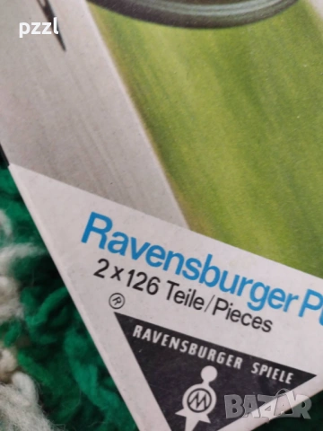 Пъзел "Auto Race" Ravensburger 1972г. 2x126 части, снимка 9 - Пъзели - 53966818