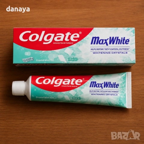 6661 Паста за зъби Colgate MaxWhite Whitening Crystals, 100 мл, снимка 2 - Други - 54518381