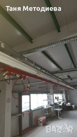 Busbar KAP 0404 трифазна шинна система - 7 линии по 20 м + тролей линия, оборудване за цех, снимка 4 - Други машини и части - 53960436