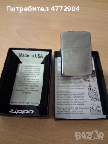 запалка Zippo, снимка 5 - Запалки - 54373524