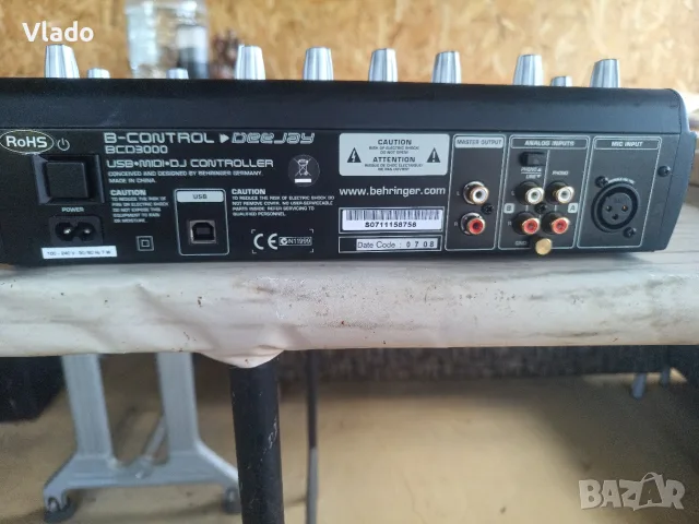 DJ контролер bcd 3000, снимка 2 - Ресийвъри, усилватели, смесителни пултове - 55442336