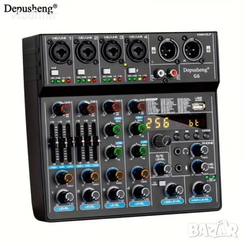 Преносим миксер за смесване, снимка 2 - Ресийвъри, усилватели, смесителни пултове - 54245320