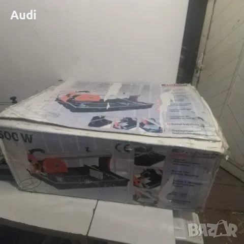 EINHELL 600W машина за водно рязане на плочки, фаянс, теракот, гранитогрес, снимка 6 - Циркуляри - 51911298