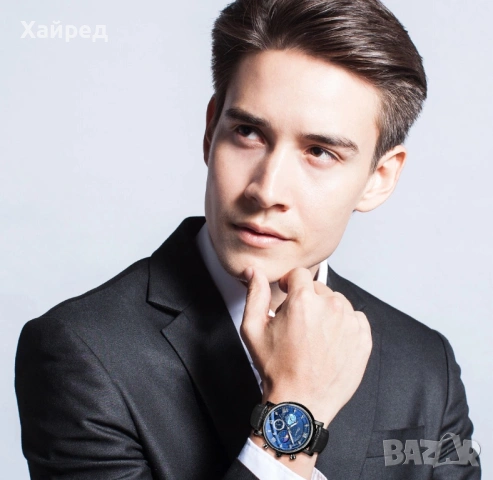 Нов Мъжки Часовник Chenxi , снимка 6 - Мъжки - 54305773