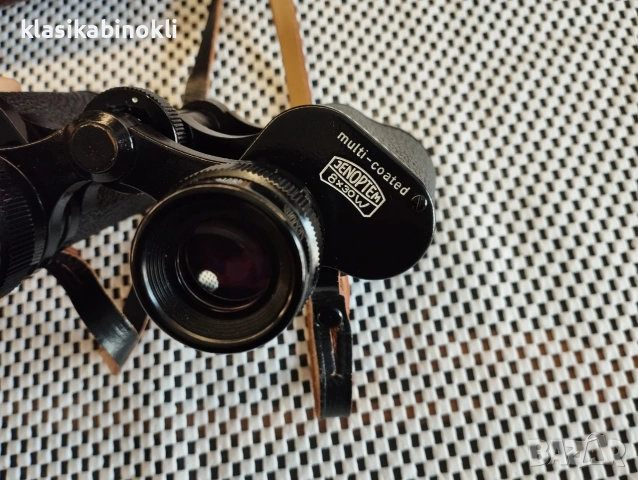 ТОП Бинокъл Carl Zeiss Jena-JENOPTEM MULTI COATED-8 х 30W--Като НОВ, снимка 4 - Екипировка - 55134906