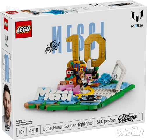 LEGO Editions Футболни акценти Лионел Меси 43011.