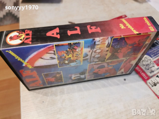 ALF-VHS VIDEO TAPE 1206261301L1, снимка 4 - Други жанрове - 54880984