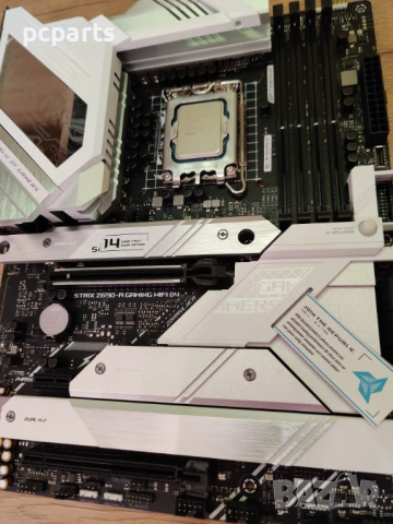 Комбо ASUS ROG STRIX Z690-A GAMING WIFI D4+12600K+NZXT Z53, снимка 3 - Дънни платки - 54917220