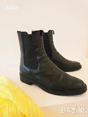 Стилни кожени ботуши Vagabond, снимка 3 - Дамски боти - 54246201