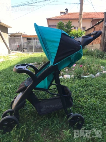 Лятна количка Hauck Citi Neo II Caviar/Aqua, снимка 8 - Детски колички - 55052098