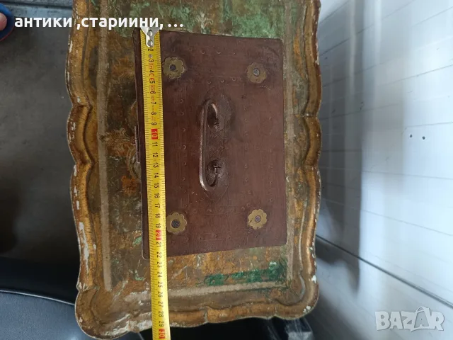 старо метално сандъче за бижута , снимка 15 - Антикварни и старинни предмети - 55316813