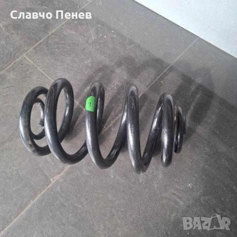 Пружина за BMW X3 (E83) задна оригинална (зелена окраска), снимка 2 - Части - 54921603