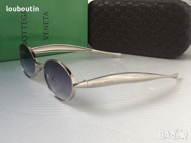 Bottega Veneta Дамски слънчеви очила елипса с лого 1:1 3 цвята, снимка 16 - Слънчеви и диоптрични очила - 54755506
