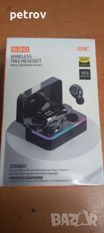 2025 Нови TWS безжични слушалки с LED дисплей