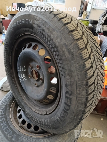 Комплект метални джанти със зимни гуми 195/65/15 Vw passat audi A3 A4 golf 5/6 seat skoda , снимка 6 - Гуми и джанти - 54366098