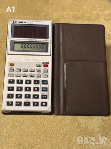 Калкулатор Sharp EL510, снимка 2 - Друга електроника - 54373688
