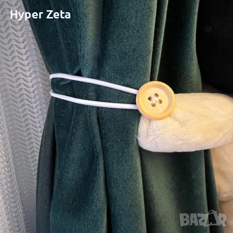 Декоративни държачи за пердета куче 2 броя бели, снимка 5 - Декорация за дома - 53955895