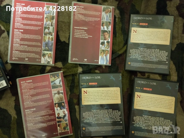 Grey's anatomy и North and South DvD, снимка 8 - DVD филми - 54372918
