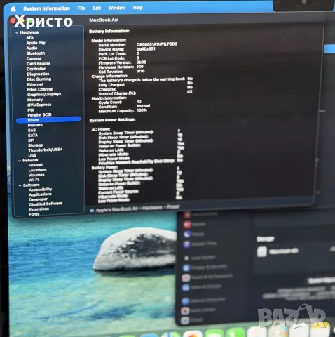 ГАРАНЦИОНЕН!!! Apple MACBOOK AIR 15” M5, 16GB RAM, 512GB SSD, Midnight + Apple Magic mouse + Чанта, снимка 7 - Лаптопи за работа - 55426928