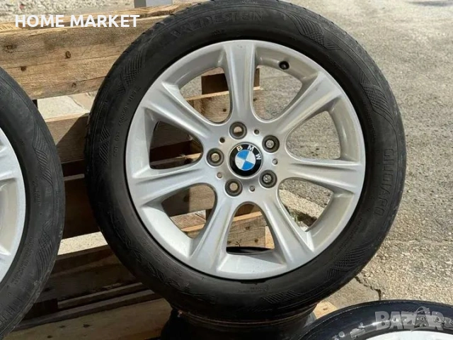 5х120 17 Цола Джанти BMW e46 E90 X1 X3 5x120 Ет 37 J 7.5 Централен отвор 72.6 Без криво и заварки , снимка 4 - Гуми и джанти - 54505277