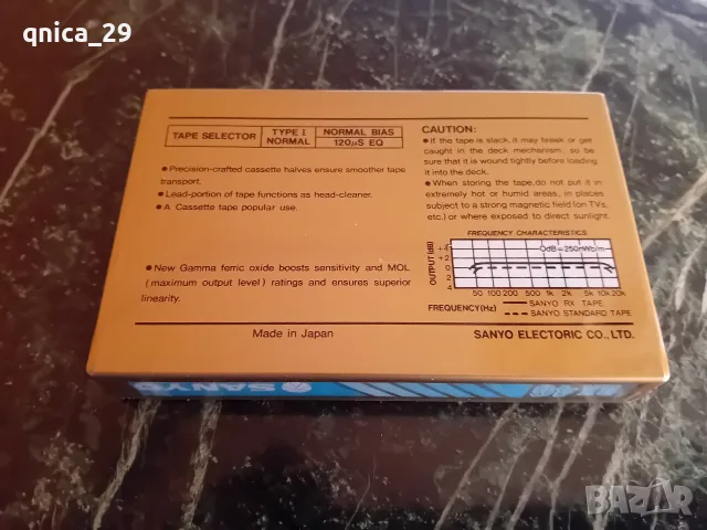 Sanyo RX-46 аудио касета, снимка 2 - Декове - 55674275