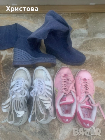 Дънкови ботуши ,маратонки, снимка 2 - Дамски ботуши - 54320162