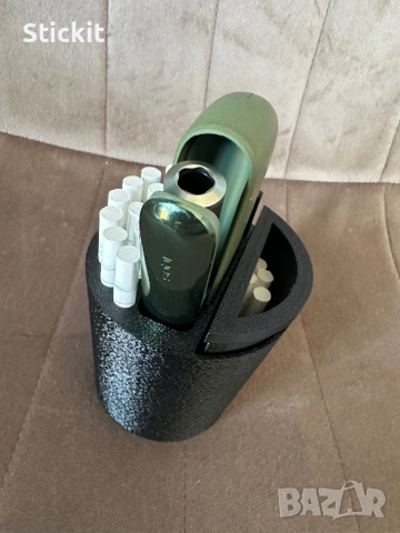 Stickit - Органайзър/Поставка за IQOS ILUMA i и ILIMA i ONE с кошче, снимка 12 - Аксесоари за електронни цигари - 53970474