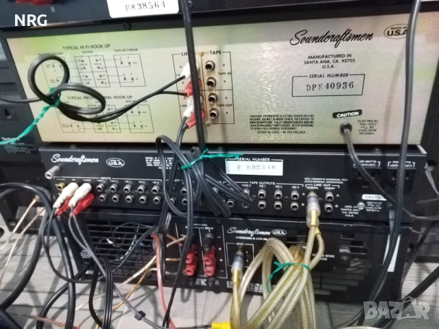 Soundcraftsmen System - CD-Tuner-EQ-Amplifier-Control AMP, снимка 7 - Аудиосистеми - 54402866