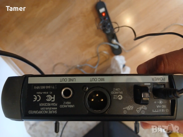 Безжичен микрофон SHURE, снимка 3 - Други - 54576916