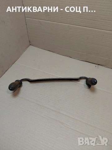 Соц Стар Ръчно Кован Дърводелски Рукан. НОМЕР 731., снимка 3 - Антикварни и старинни предмети - 54128538