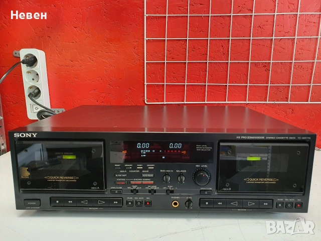 Дек SONY TC-WR770, снимка 3 - Декове - 54777574