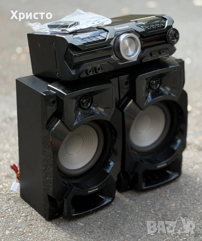ГАРАНЦИОННА!!! Аудио минисистема High Power Panasonic SC-AKX520E-K, 650 W  , снимка 2 - Аудиосистеми - 55170467
