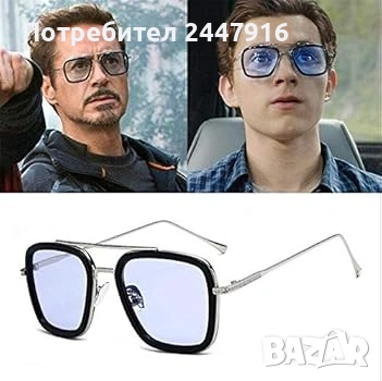 Слънчеви очила Edith Style – вдъхновени от Tony Stark / Iron Man