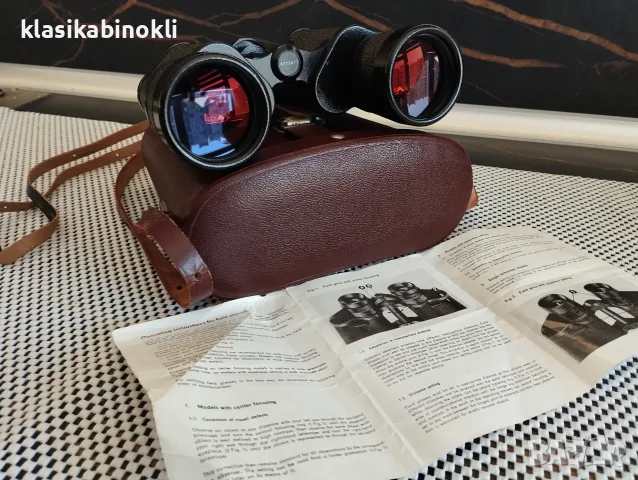 ТОП Бинокъл Carl Zeiss Jena-JENOPTEM-MULTI-COATED -10 х 50W-ГДР--като НОВ, снимка 11 - Екипировка - 55483855