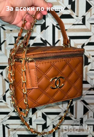 Chanel Дамска Чанта Тип Куфар - Различни Цветове Kод Gift12, снимка 2 - Чанти - 55681238