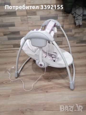 Електрическа бебешка люлка, At Performance, Със 7 песни, 3 естествени звука, 2 позиции за регулиране, снимка 3 - Други - 54033746