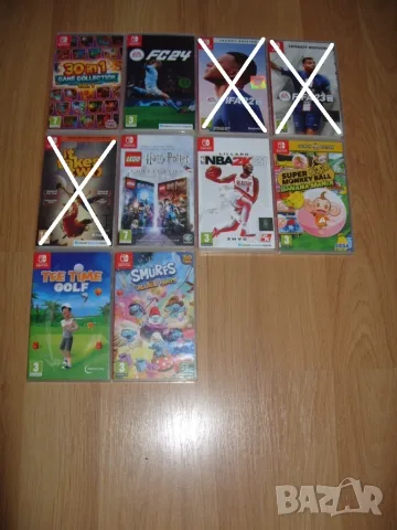 Игри за Nintendo Switch Част 2 - 20 € / 39,12лв за брой